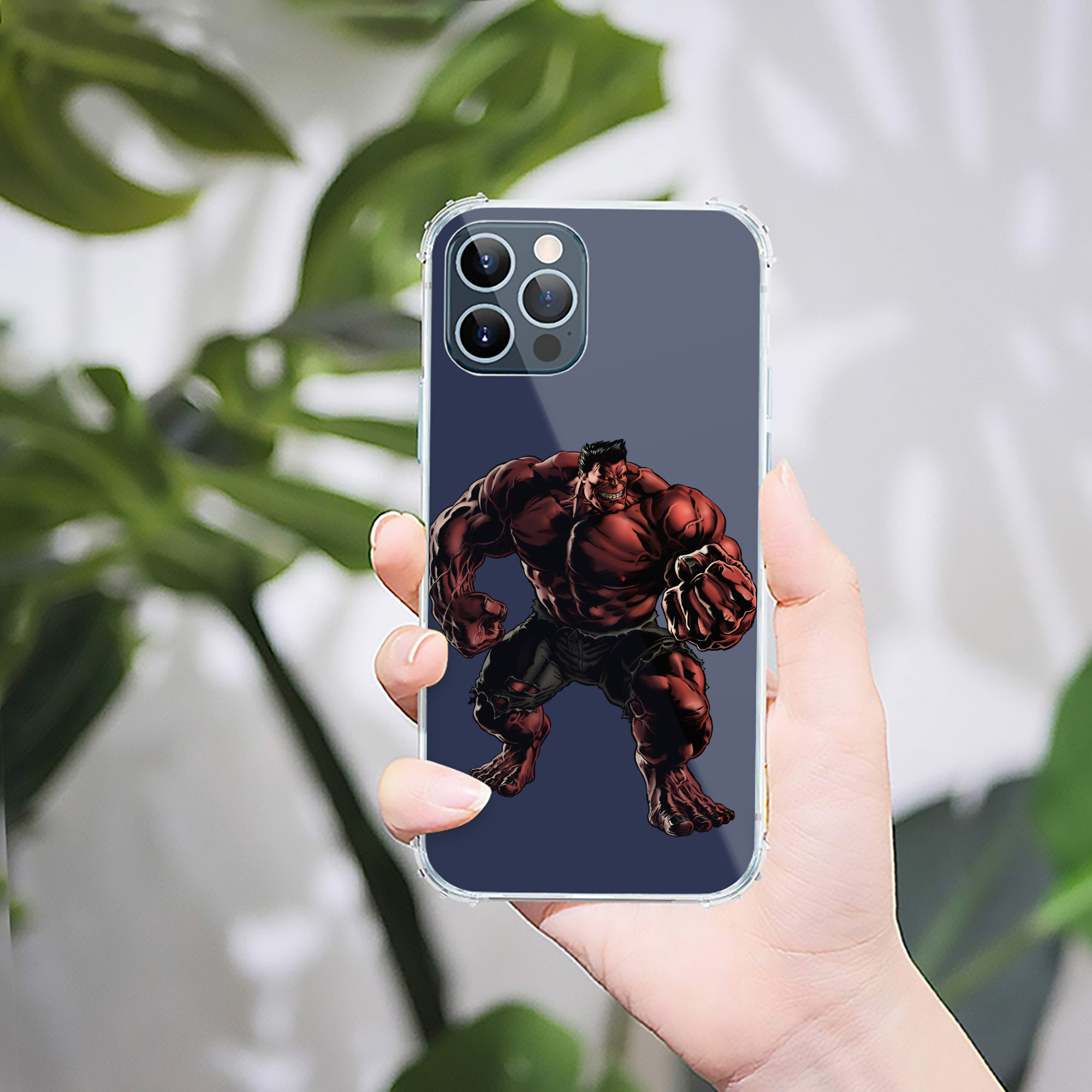 （画像用） アベンジャーズ The Avengers 【iPhone 12シリーズ対応】透明スマホケース（クリアソフトケース）